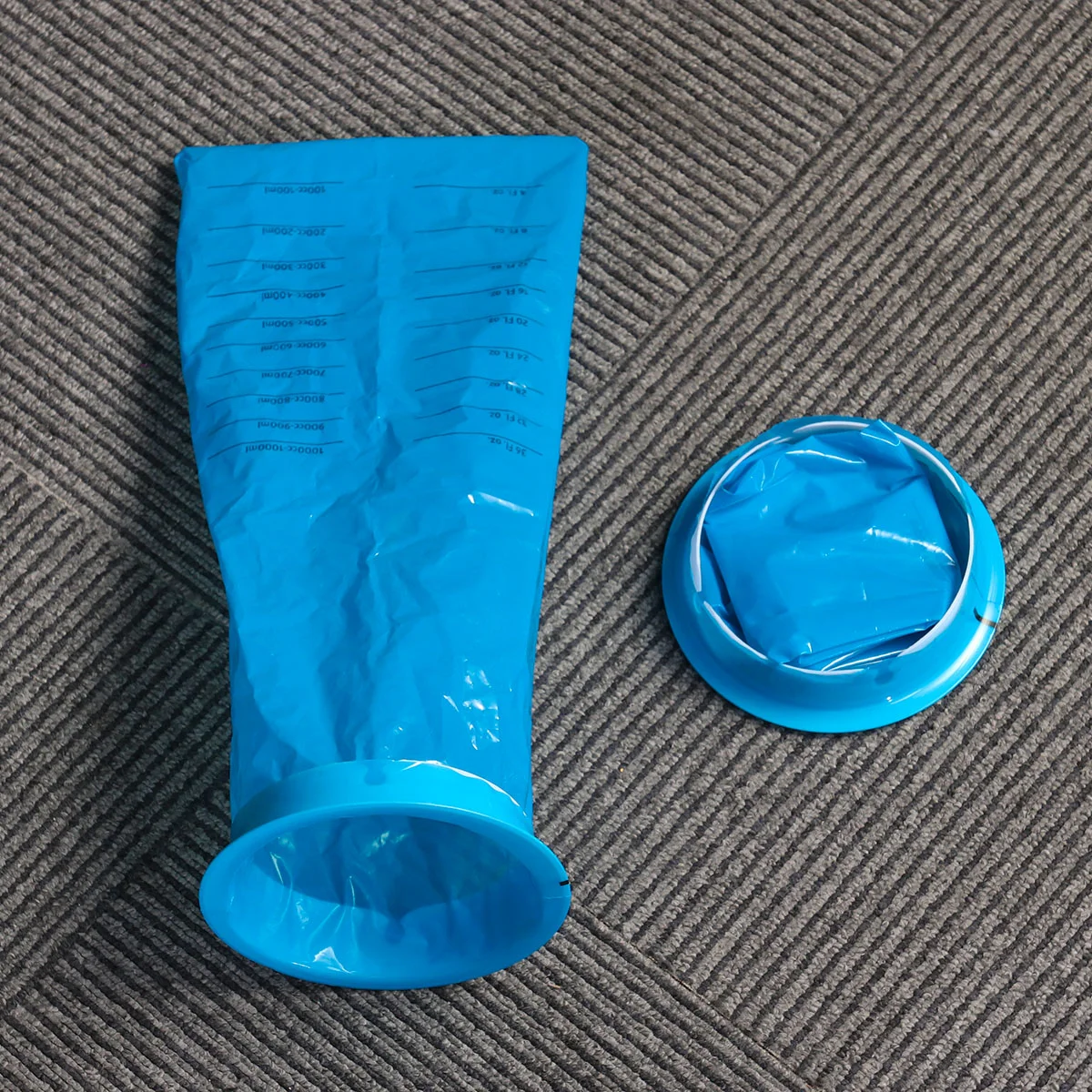

25 Pcs Trash Bags Cars Disposable Barf Bag Blue Trash Bags Plastic Sick Bags Blue Car Blue Emesis Bags Cleaning Kit