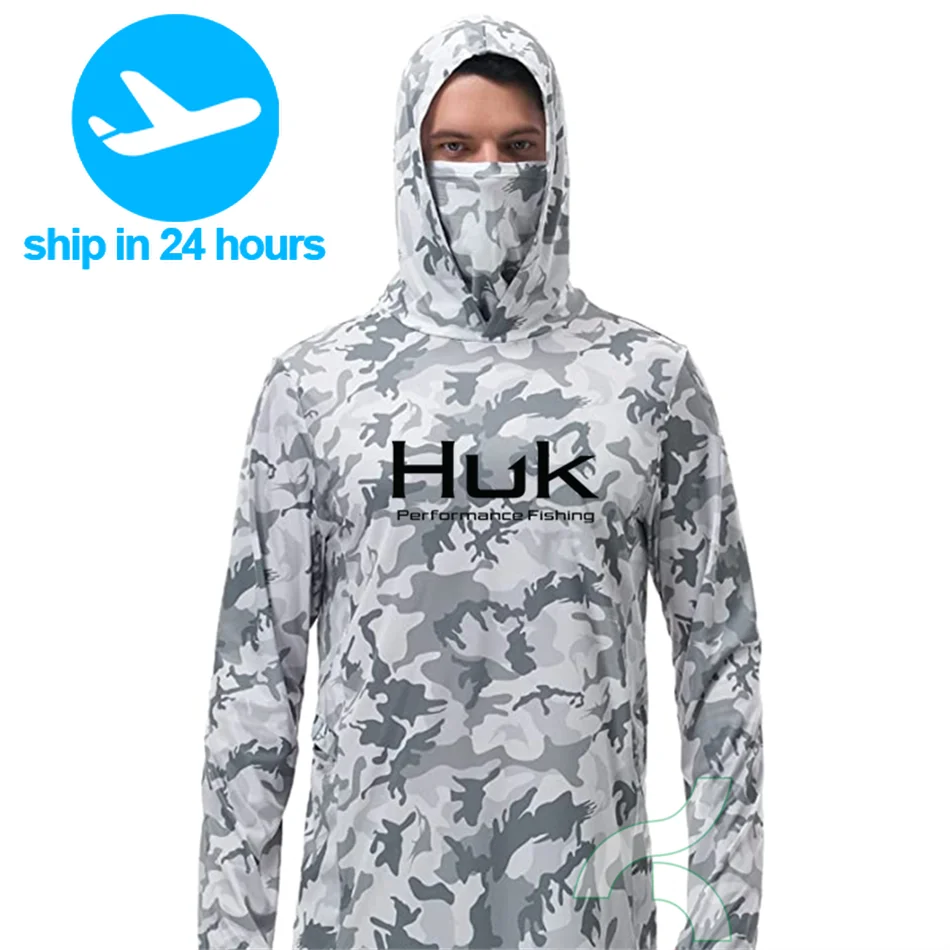 Рыболовные рубашки AKKU UPF 50 + накидка на лицо одежда для рыбалки с защитой от солнца