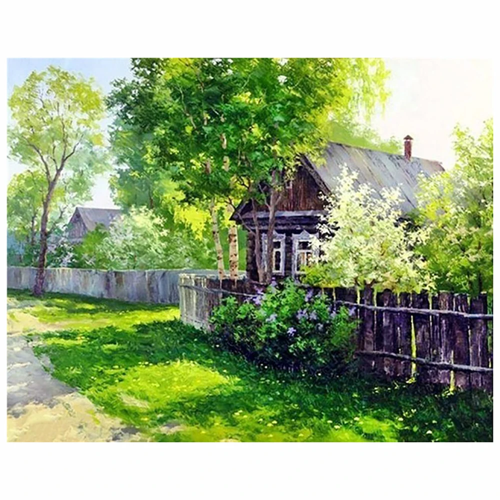 

5D DIY Diamond Painting Landscape tree Full Square/Round Rhinestone Hobby Crafts Mosaic Handmade Gifts Cross Stitch Home Decor