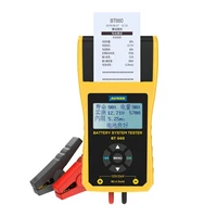 autool bt660 car battery load tester analyzer printer 12v cca auto cranking charging volt test vehicle diagnostic tool digital