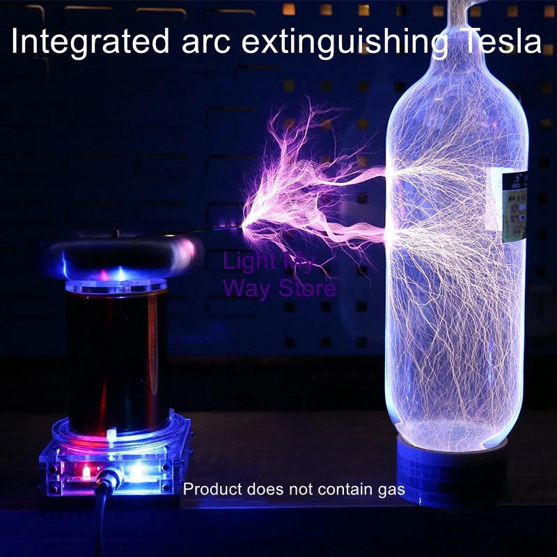 SSTC ignition lightning model finished high-frequency generator drive board diy music Tesla coil enlarge