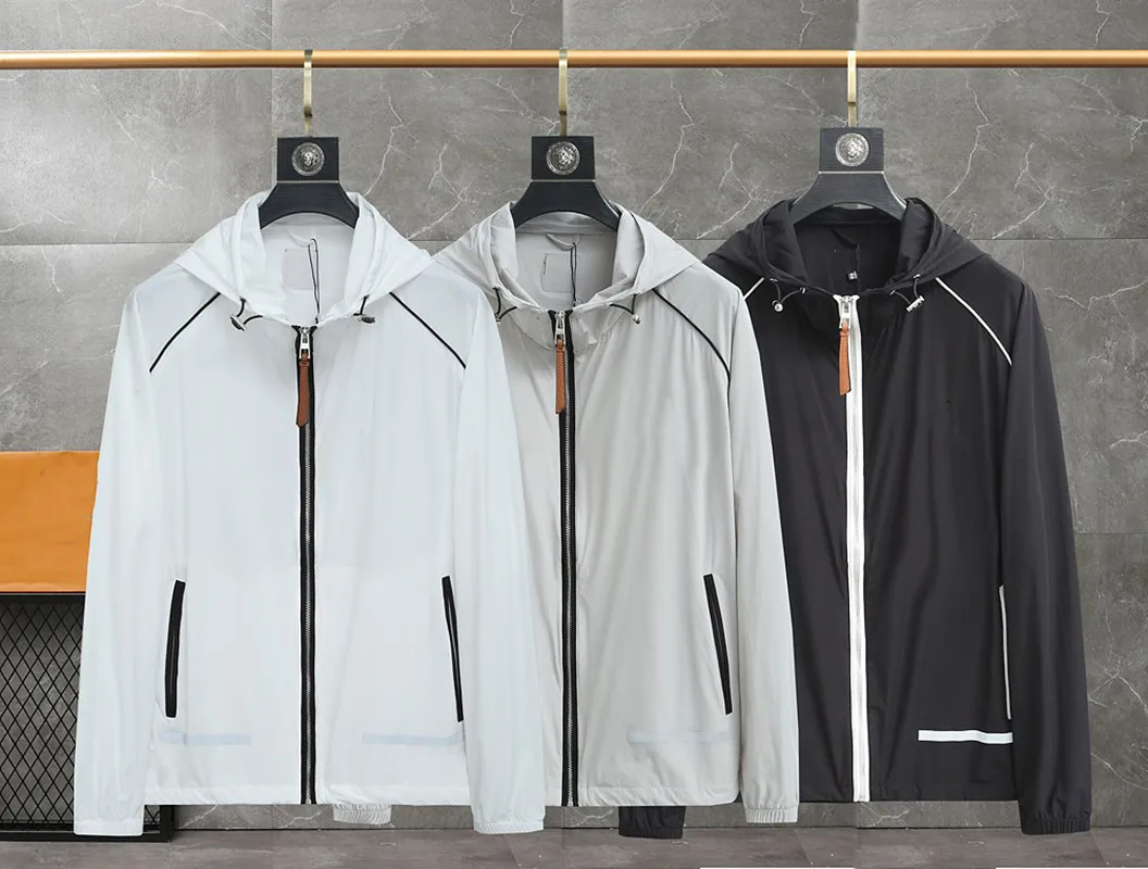 

2022 Spring/summer new casual soft skin-friendly fabric ultra-thin coat with sunscreen performance high quality lovers M-2XL