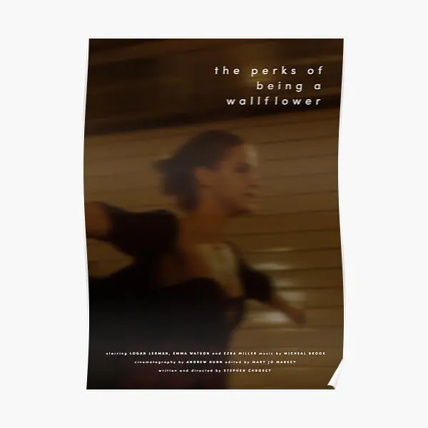 

Плакат «The Perks Of Be A Wallflower», украшение комнаты, современный винтажный принт, картина, искусство, роспись, Декор, Настенная картина для дома, без рамки