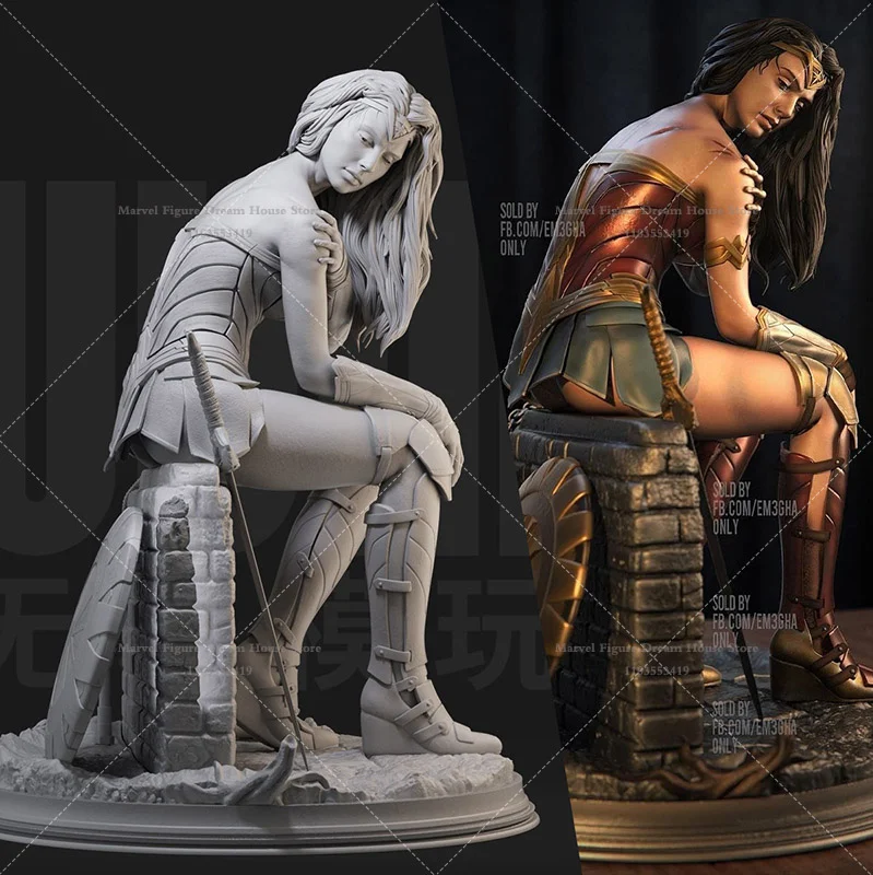 1/24 масштаб 1/18 DC Wonder Woman Diana Prince супергерой классический красный синий боевой
