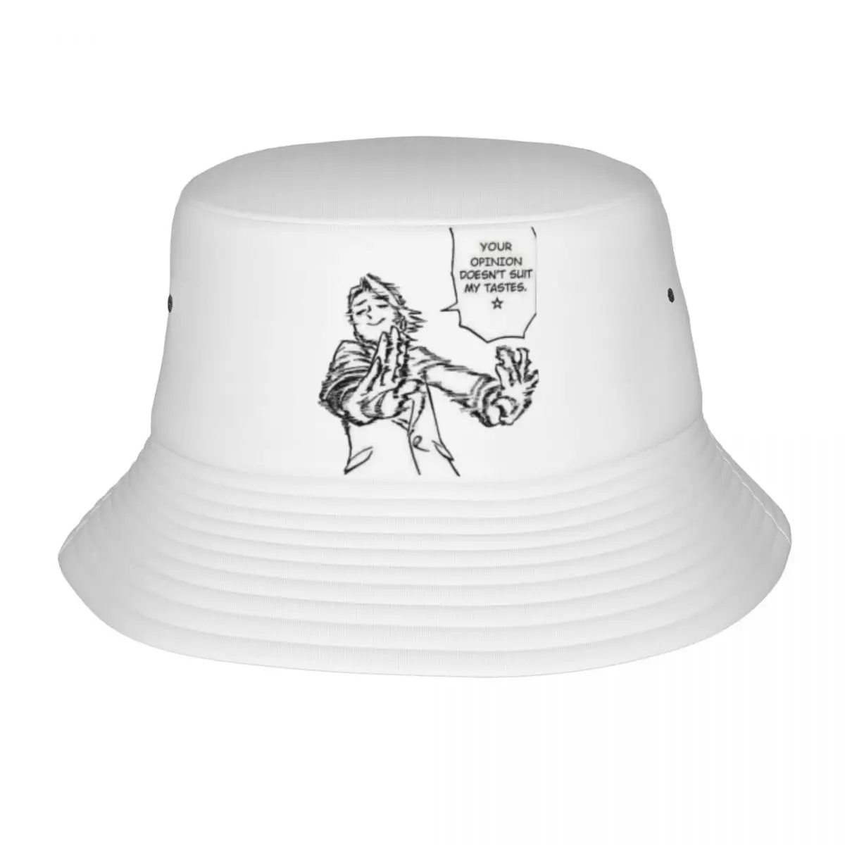

Aoyama My Hero Academia Manga Bucket Hat Hip Hop Beach Sun Hat for Women Men Outdoor Fishing Hats Foldable Headwear