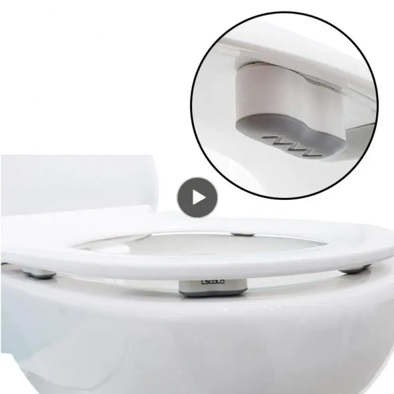 

Buffering Protective Toilet Seat Bumper /lot Toilet Lid Cushion Anti-slip Seat Cushioning Pads Self-adhesive Shock Absorber