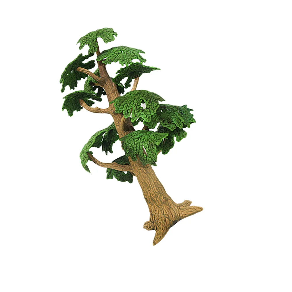

Модель дерева, миниатюрная фигурка кипариса из сосны, реквизит для фотосъемки, макет тропического леса, поезд, декор для детей, большой размер