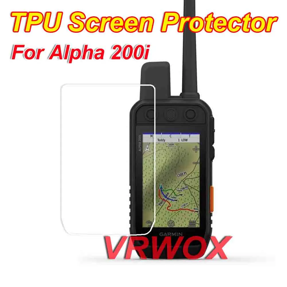 

1-3 Pcs Protector For Garmin Alpha 200i Alpha 100 GPS Dog Tracking System TPU Nano Screen Guard Film