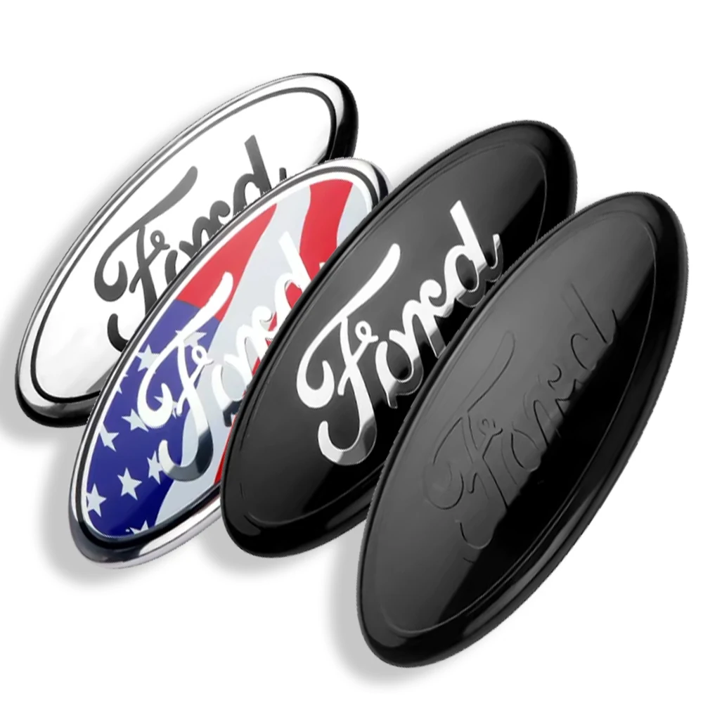 1 шт. наклейка на багажник капот автомобиля эмблема передний для Ford Mondeo Explorer Edge Focus