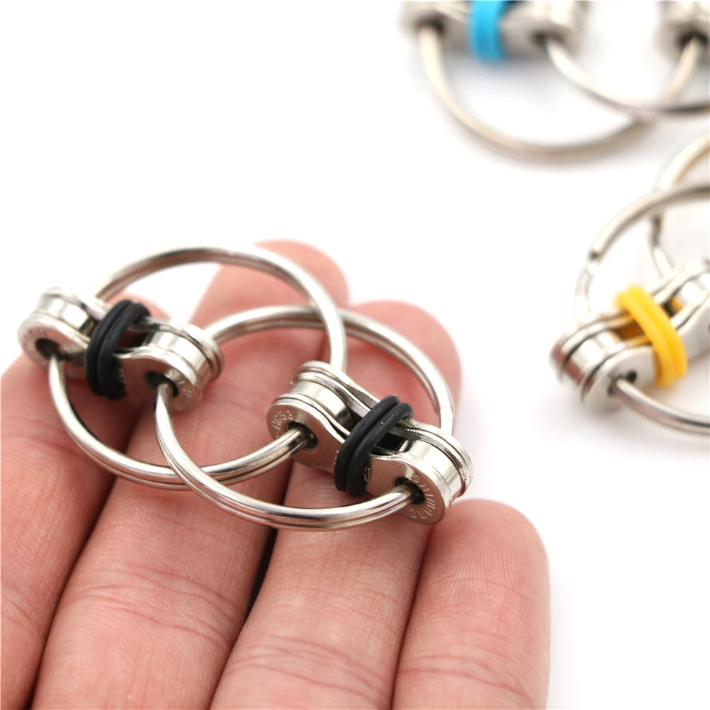 

Велосипедная цепочка, металлическая, Спиннер, сенсорная игрушка, Снятие напряжения