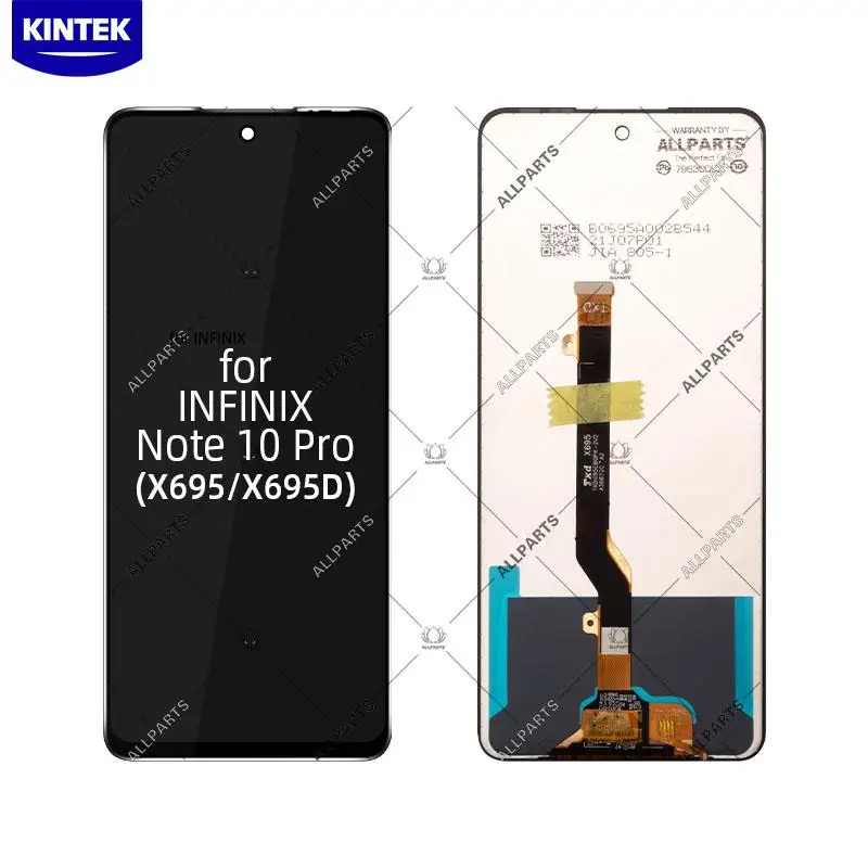 6 95“ тачскрин Дисплей для Infinix Note 10 Pro X695 NFC X695C LCD экран в сборе с тачскрином