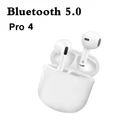 Беспроводная гарнитура Pro4-TWS Bluetooth, спортивное аудиооборудование, стерео, полувкладыш, подходит для всех умных устройств