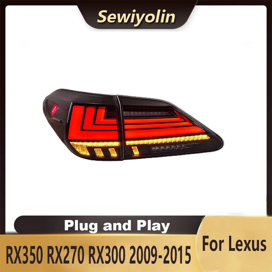 Для Lexus RX350 RX270 RX300 2009-2015 АвтозапчастиАнимационные светодиодные фонари для прицепа