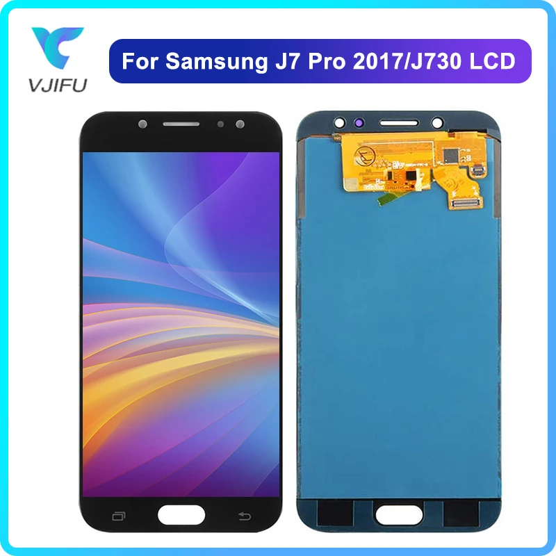ЖК-дисплей INCELL J730 для Samsung Galaxy J7 2017 дисплей J730F J730GM/DS сенсорный экран дигитайзер в сборе сменная регулировка яркости