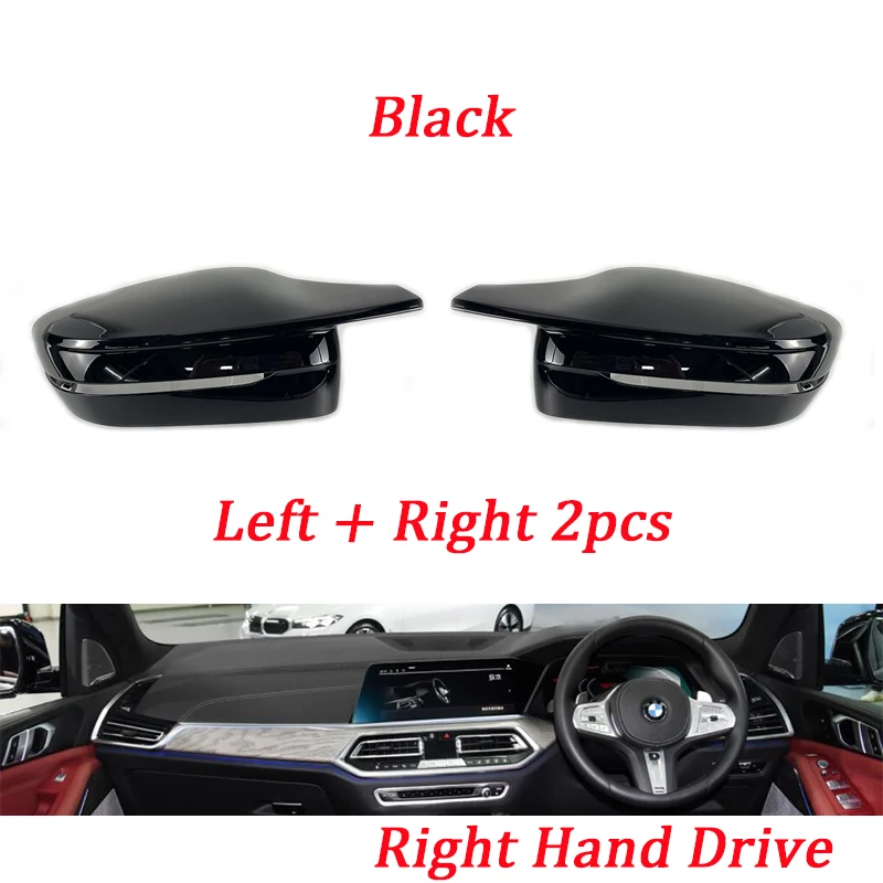 

Накладки на зеркала заднего вида M-стиль для BMW 3, 4, 5, 7, 8 серий G20, G21, G30, G38, G22, G23, G11, G12, G15, G16 (левый/правый руль)