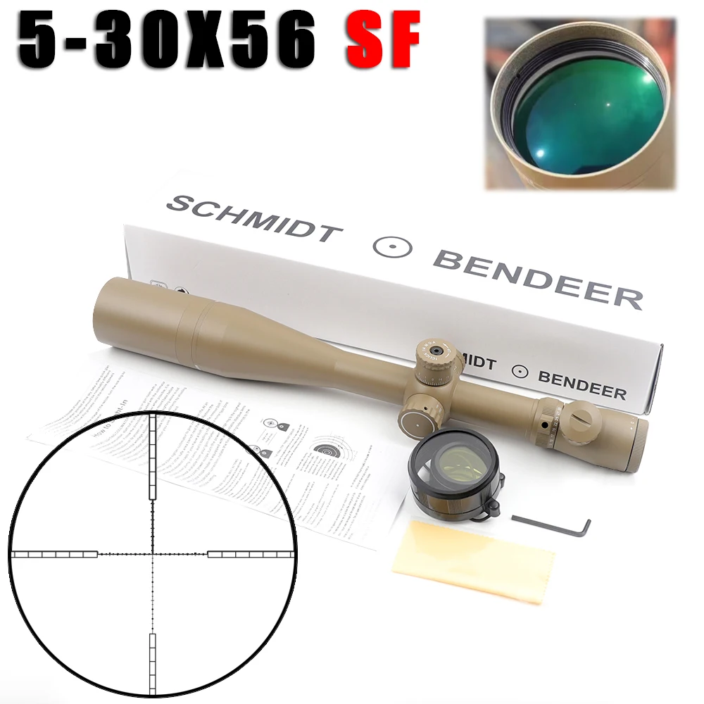 

SCHMIDT BENDEER 5-30X56 SF Riflescope Airsoft Gun Sight Sniper AirsoftScope Telescope Hunting Optics TACTIC ACCESSORI