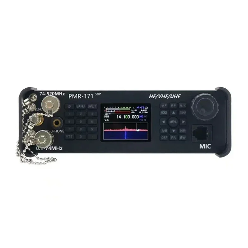 Фото ZASTONE PMR171 SDR Коротковолновый трансивер HF CB 50МГц 70МГц VHF UHF, всережимная мобильная радиостанция DMR FT8 USB LSB CW AM FM №2