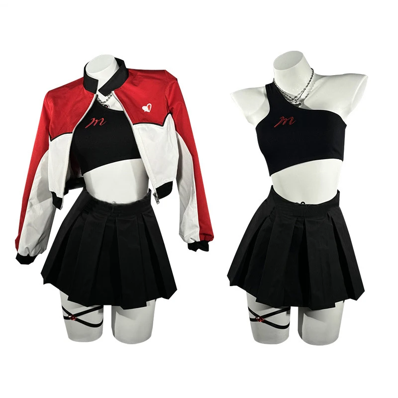 Hololive Houshou Marine Косплей Кобо Канауер Костюм Хэллоуин Вечеринка Женская Одежда