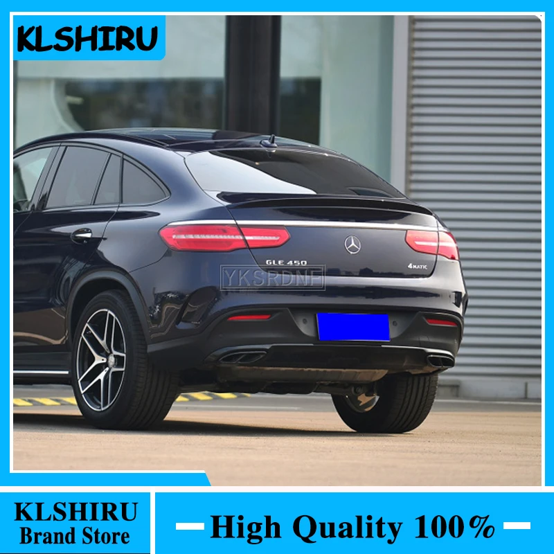 

Спойлер для заднего крыла Mercedes - Benz GLE Coupe GLE320 GLE400 YC из АБС-пластика, GLE450 GLE500 2015-2017, высококачественный спойлер