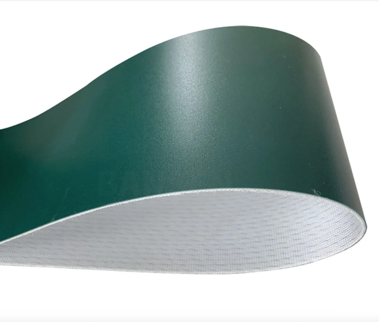 

(Can Customized)Perimeter:1100x150x2mm Ink Green PU Food Grade Conveyor Belt