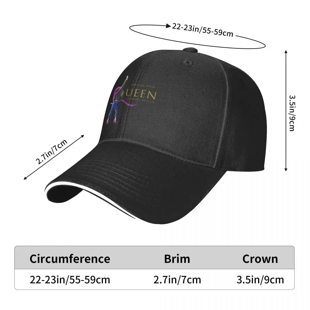 Бейсбольная кепка Queen Team Béziers Icon Hat роскошная брендовая шляпа от солнца кепки для