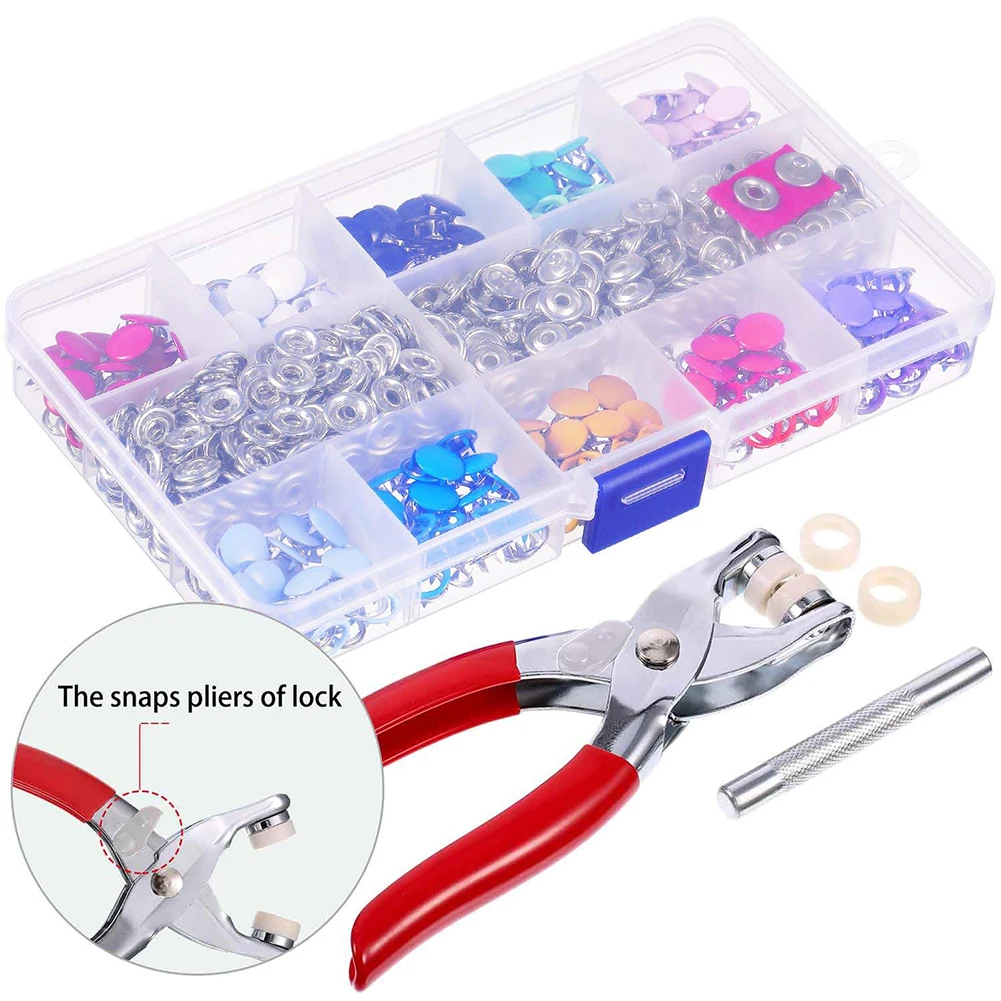 

200 набор пуговиц экологически чистые Швейные застежки 10 цветов Пряжка для рукоделия Твердые комбинезоны медь