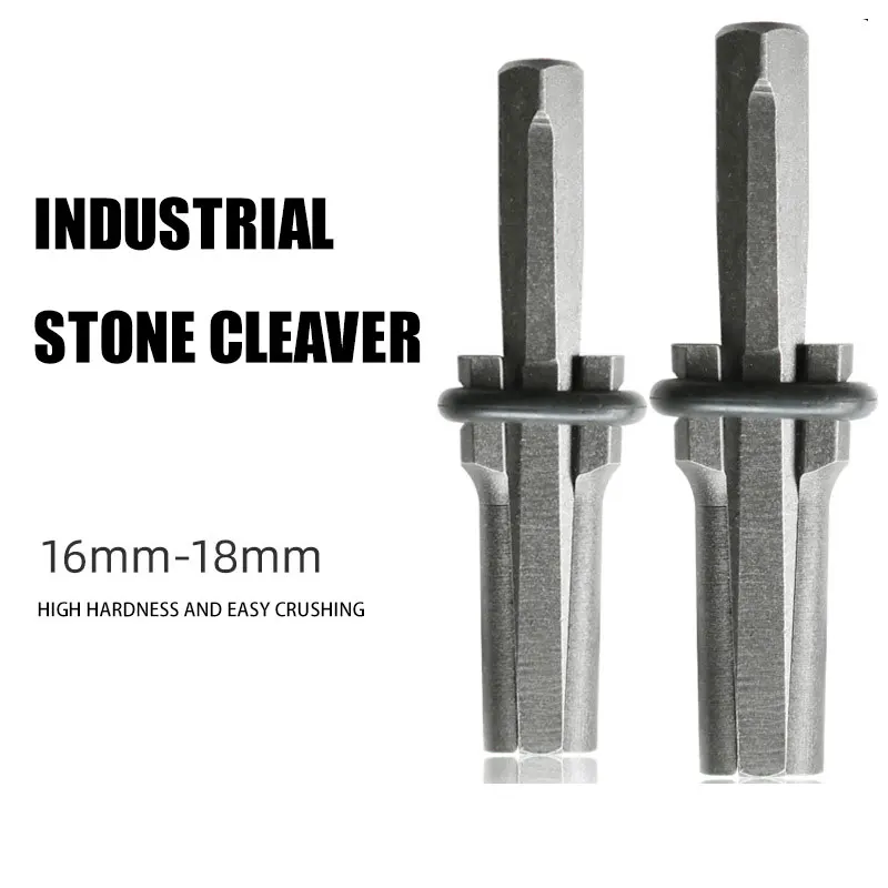 

16mm 18mm 23mm Metal Plug Wedges and Feather Shims Concrete Rock Splitters Stone Splitting Tool Stone Splitter Hand Tools Set