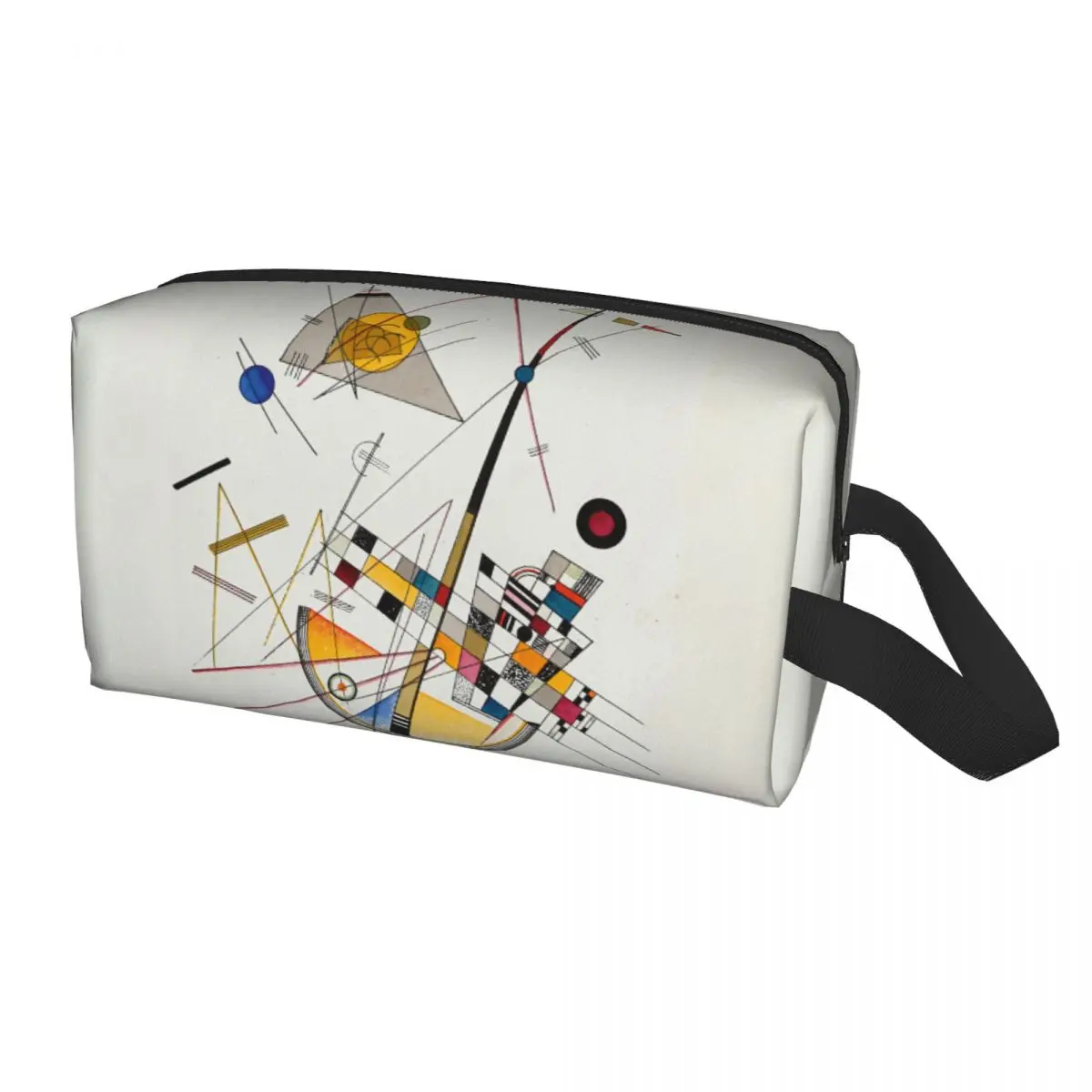 

Нежная Сумочка для туалетных принадлежностей Wassily Kandinsky, косметический Органайзер для абстрактного искусства, женский косметический набор ...