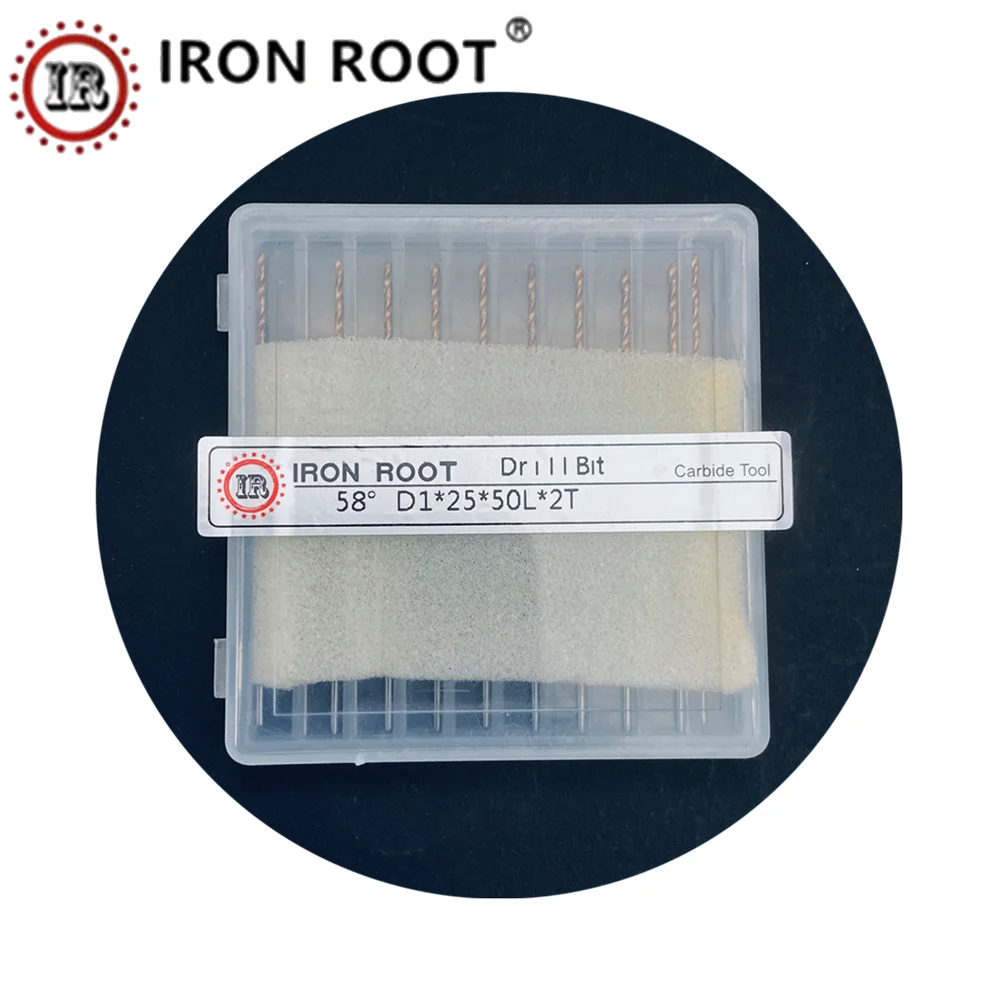 Твердосплавное сверло из карбида вольфрама HRC58 D1-D3 мм