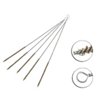 2510 шт 0,6 см Диаметр латунная проволочная щетка для очистки 30 см Общая Длина Медный провод трубка кисть металлическая ручка ручного инструмента