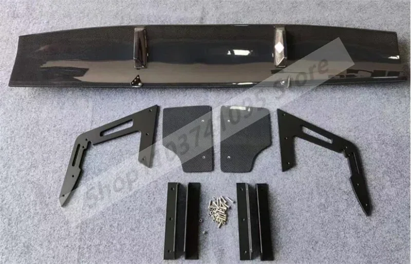 Настоящее углеродное волокно задний диффузор спойлер багажника для Nissan GTR R35