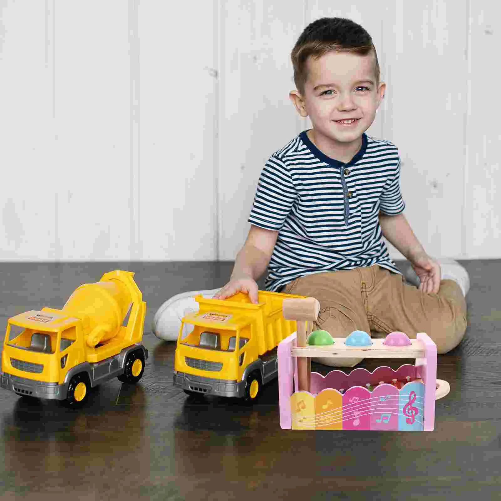 

Music Educational Toys Ball Drop Toddlers 1-3 Xylophone Kids Hammer Pound Wooden
