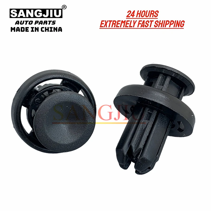 

20 шт., 10 мм, пластиковые заклепки, вкладыш для колеса бампера, совместимый с Honda Insight, Odyssey, Crosstour 91505-TM8-003