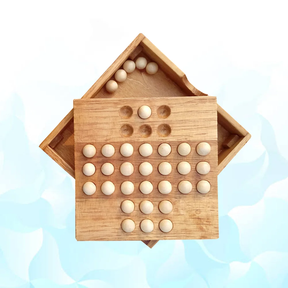 

Strategy Games Solitaire Diamond Chess Women Wooden Board Game Diamond Chess Set Flying Kids