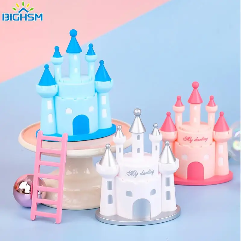 

Princess Prince Castle Happy Birthday Decoration Home Dinner Baking Cupcake Cake Topper Cake Insert Flag Event Pary Supplies