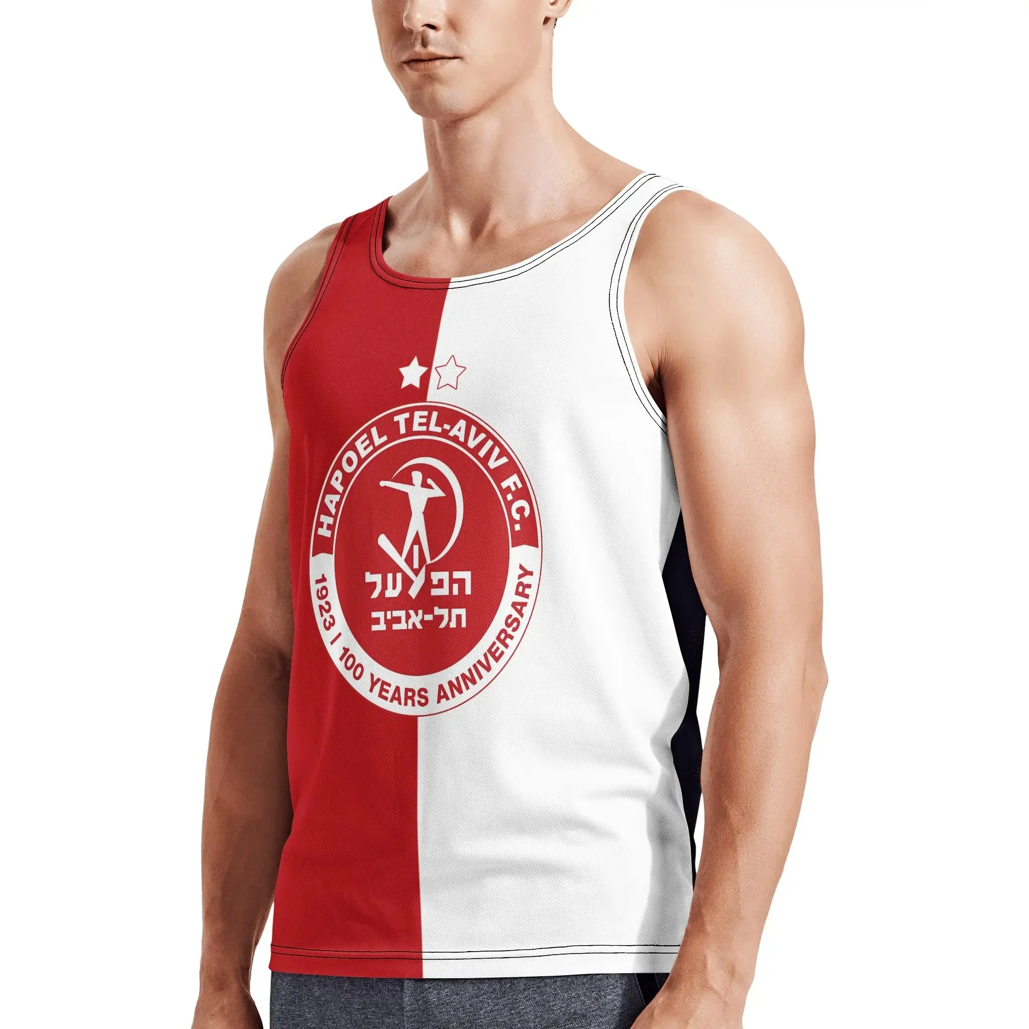 Спортивная мужская хлопковая майка с принтом Hd футболка мышцами без рукавов