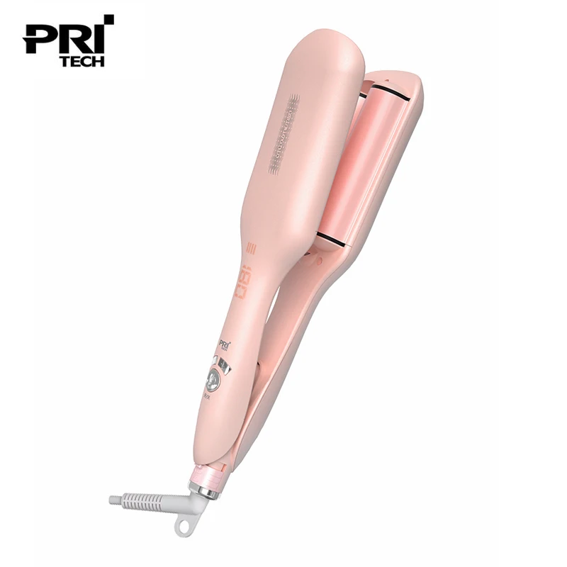 

Professional Egg Roll Hair Curling Iron Wavy Curler Hair Styling Tools Ceramic 5 Levels Of Temperature Adjustment 28mm Roll