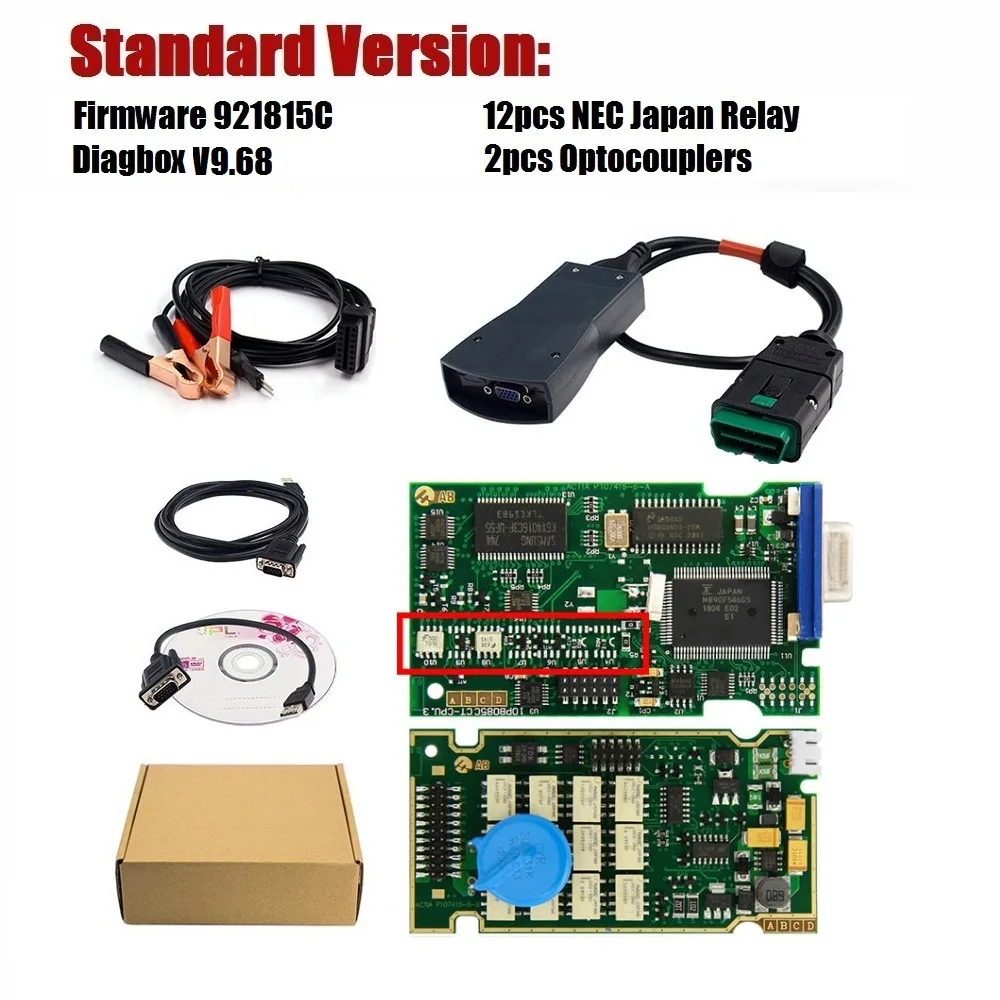 Lexia3 PP2000 Diagbox V9.68 + Lexia-3 PSA 30-контактный кабель Lexia 3 к OBD 16-контактный поддержка для