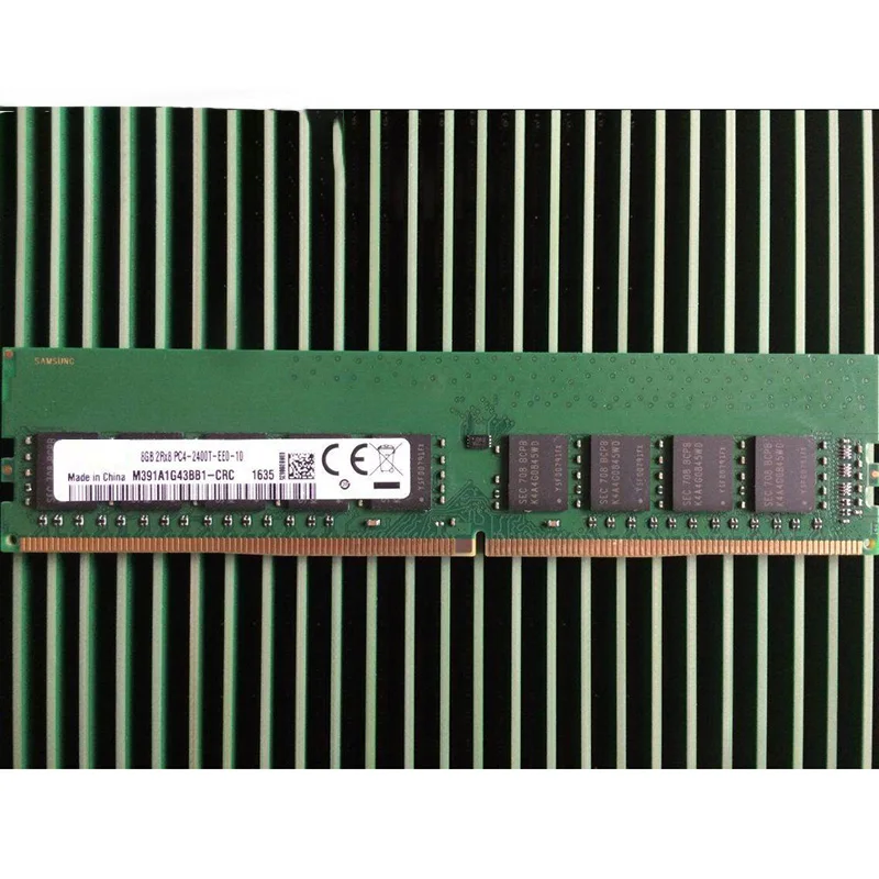 

1 шт Φ 8G 2Rx8 M391A1G43BB1-CRC DDR4 Pure ECC для модуля памяти Samsung