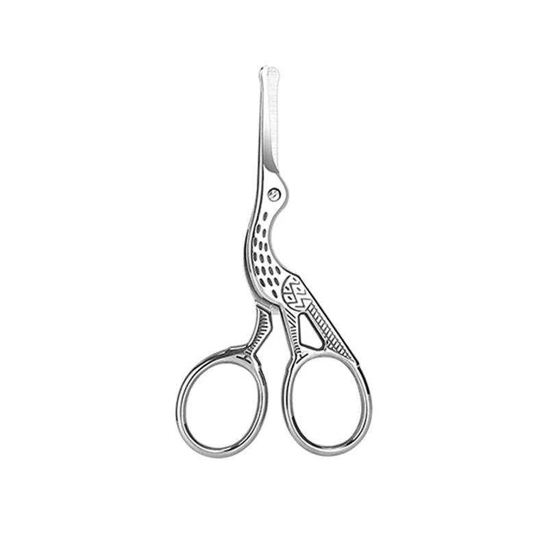 

Rounded Tip Vintage Scissors Stainless Steel Epilator Rounded Tip For Facial Nose Hair Scissor Beard Grooming Beauty Products