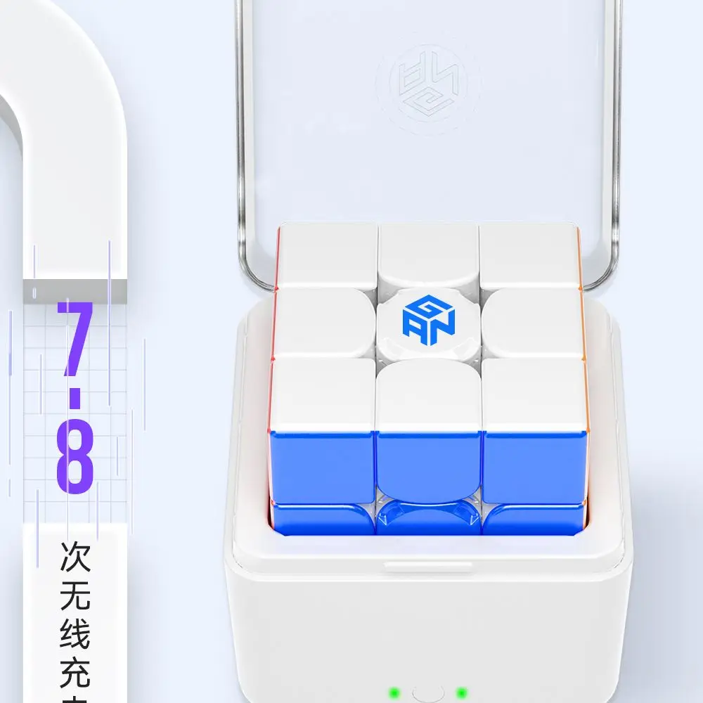 Цена Новый Умный куб GAN12 Ui 3x3, магнитный куб для соревнований, специализированная глобальная битва, детские развивающие игрушки