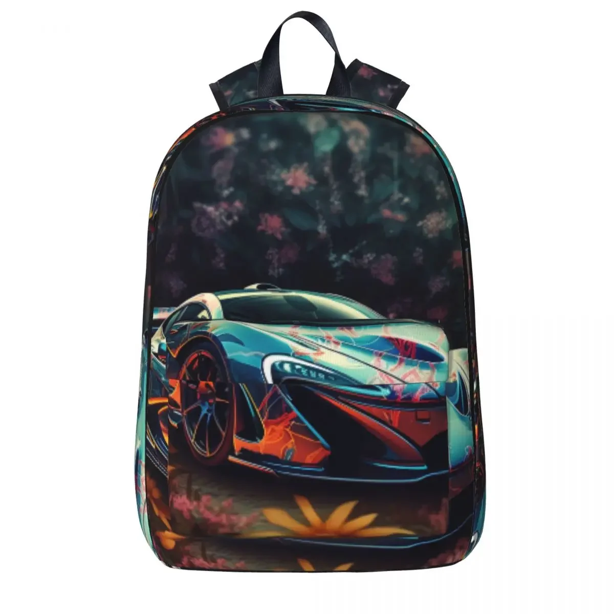 

Мощный рюкзак для спортивных машинок, красочные неоновые рюкзаки с рисунком для мальчиков и девочек, стильные большие школьные ранцы для улицы, рюкзак высокого качества