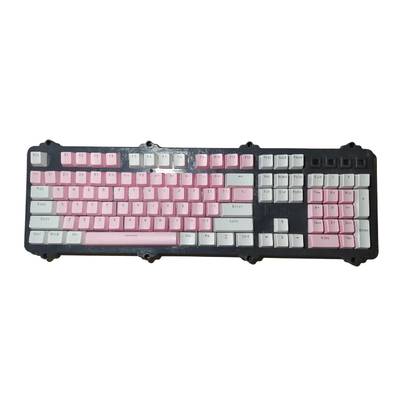 

104 Keys Two Color Backlit OEM Profile ABS Keycaps For Mechanical Keyboard 61/71/87/104 Universal Ergonomic Blank Keycaps Cherry