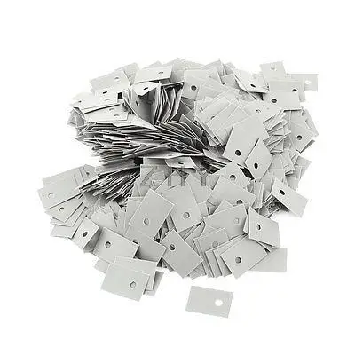

1000 x Silicone Thermal Heatsink Insulator Pads 13X19mm for TO-220 Transistor