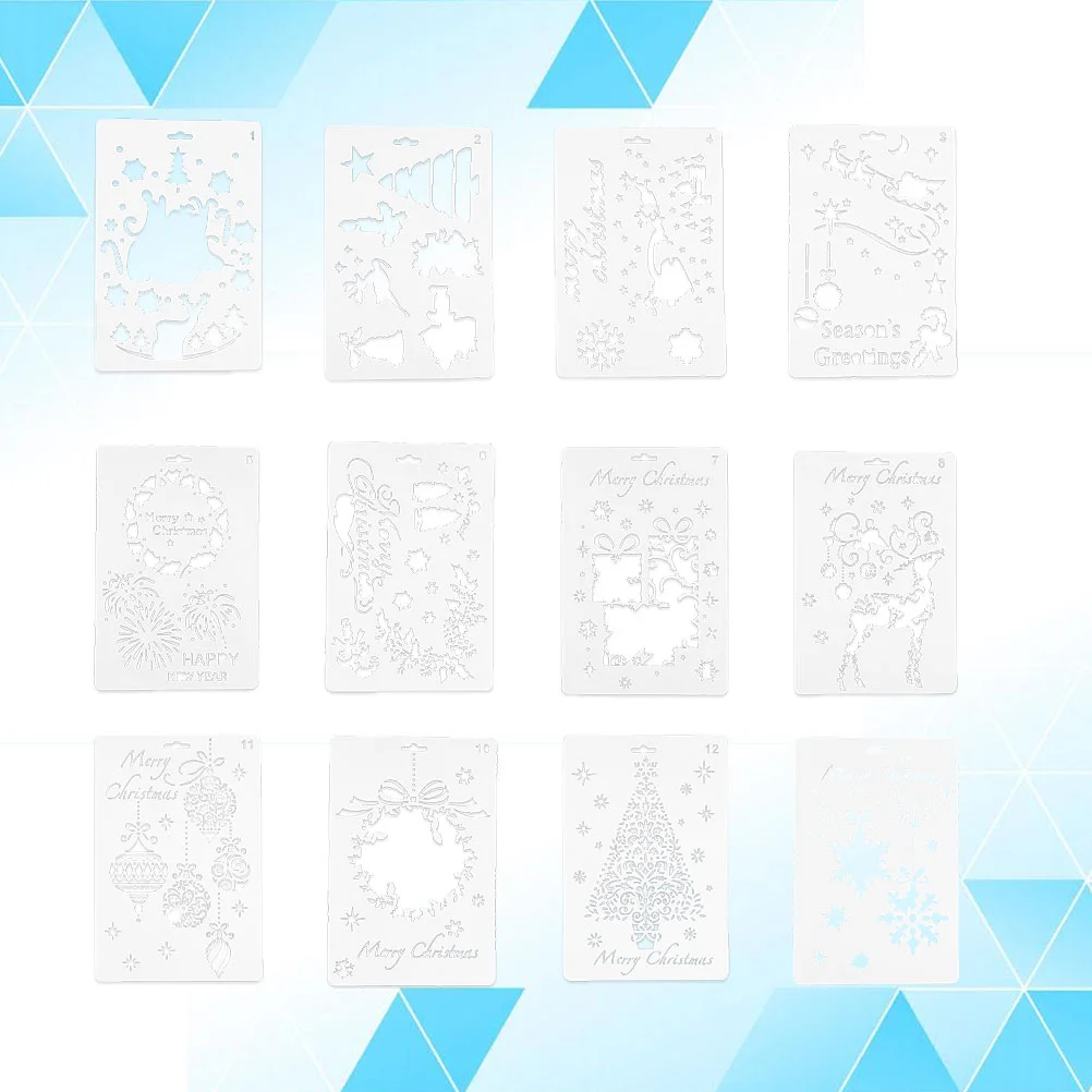 

Christmas Painting Stencils Stencil Drawing Templatecard Theme Pattern Templates Album Snowflakecrafts