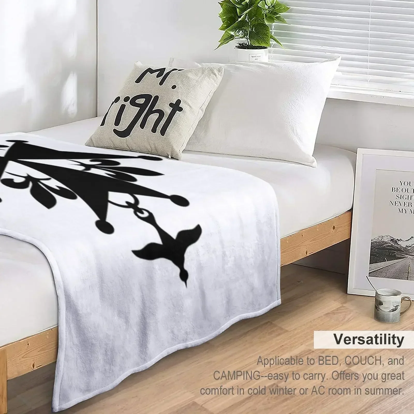 Huguenot Cross Design от Syryatsu Throw Blanket Тонкие одеяла и пледы Одеяла