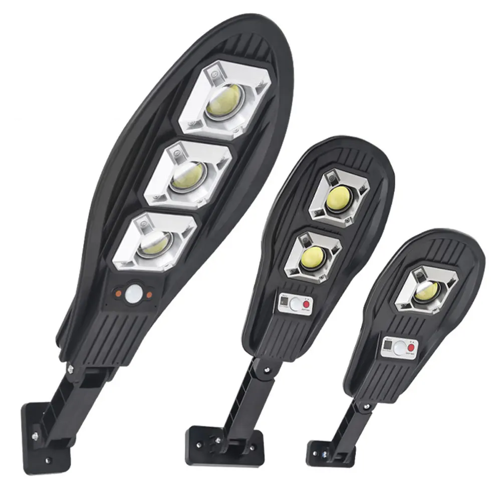 

LED Solar Street Light COB Outdoor Solar Wall-mounted Lamp with 3 Modes Waterproof Motion Sensor Security Lighting for Garden