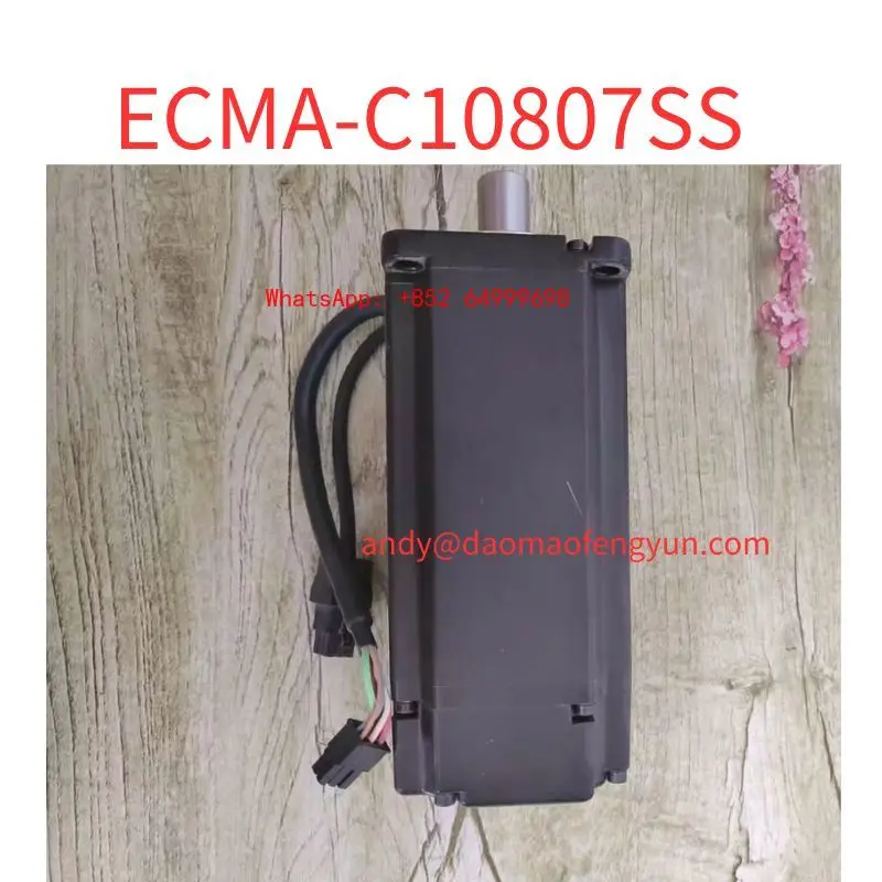 Б/у Серводвигатель ECMA-C10807SS мощность 0 75 кВт тест ОК