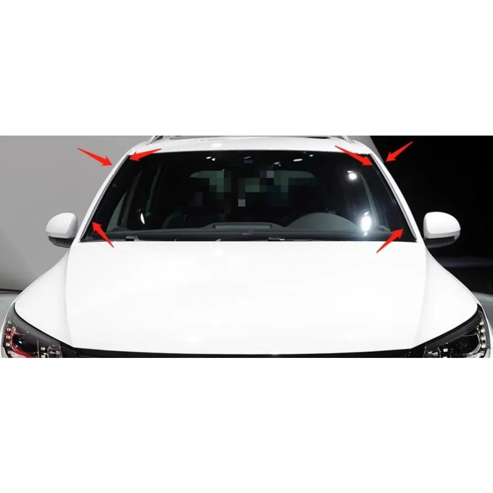 Фото Наружный уплотнитель лобового стекла (левый/правый) для Volkswagen Tiguan 09-19, Touareg 03-10 (5N0854327, 5N0854328, 7L6854327, 7L6854328) №4