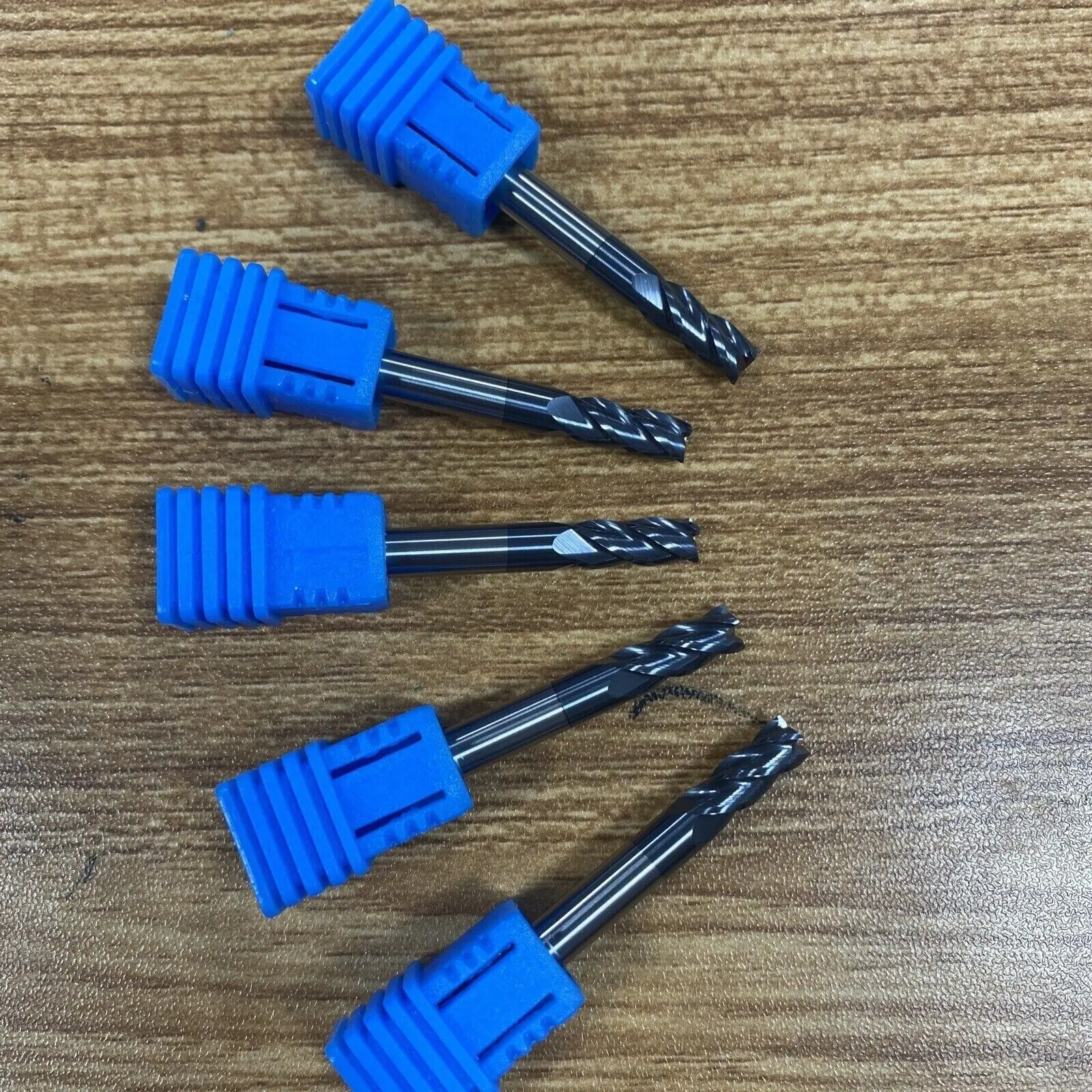 

5pcs HRC45 D5 *4F tip diameter 5mm 4 Flute End Mill CNC Milling Cutter Bits Carbide End mill metal milling machine tools